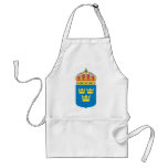 Sverige vapensköld (mindre) förkläden