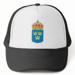 Sverige vapensköld (mindre) trucker keps