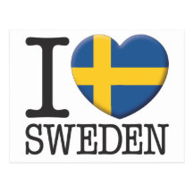 Sverige Vykort