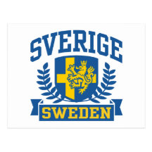 Sverige Vykort