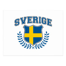 Sverige Vykort