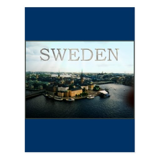 Sverige Vykort