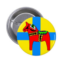 SverigeDala häst Nål