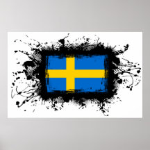 Sverigeflagga Affischer