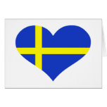 Sverigeflagga Hälsnings Kort