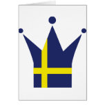Sverigeflagga Hälsningskort