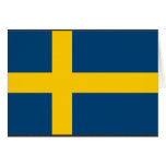 Sverigeflagga Hälsningskort
