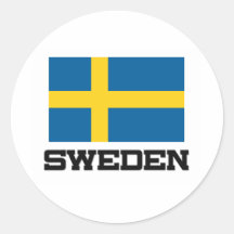 Sverigeflagga Klistermärken