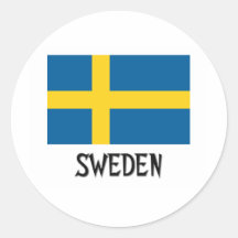 Sverigeflagga Klistermärken