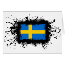 Sverigeflagga Kort