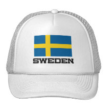 Sverigeflagga Mesh Kepsar