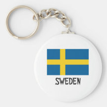 Sverigeflagga Nyckel Ring