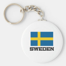 Sverigeflagga Nyckelring