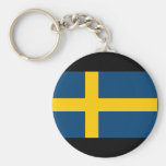 Sverigeflagga Nyckelring