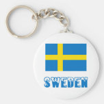 Sverigeflagga & ord nyckelringar