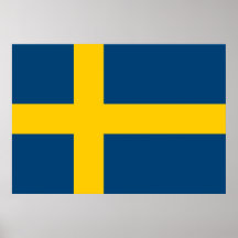 Sverigeflagga Posters