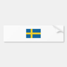 SverigeFLAGGAinternationell Bildekal