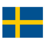Sverigeflaggavykort