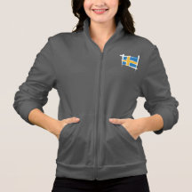 Sverigen borstar flagga t shirts
