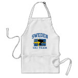 Sverigen skidar laget förkläden