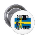 Sverigestenar Knapp Med Nål