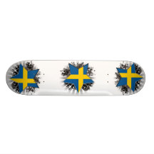 Sverigestjärna Anpassningsbara Skateboard