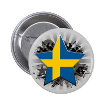 Sverigestjärna Pins