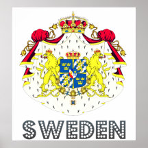 Sverigevapensköld Affischer