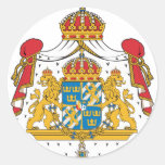 Sverigevapensköld Klistermärken