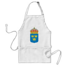 Sverigevapensköld (mindre) förkläden