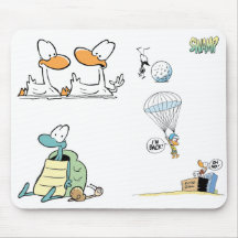 Swamp Cartoon Character Mouse Pad