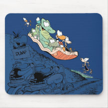 Swamp Mattress Surfing Mousepad