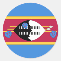 Swaziland Runda Klistermärken