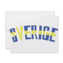 sweden symbol inbjudningskort