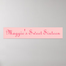 Sweet sixteen posters