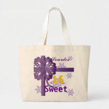 Sweet sixteen Omformning-Skräddarsy Tote Bag