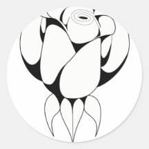 Swirly steg klistermärke