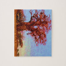 Sydafrika - Baobabträd Jigsaw Puzzle