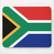 Sydafrika flagga Mousepad Mus Mattor