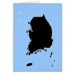 SYDKOREA HÄLSNINGS KORT