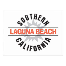 Sydlig Kalifornien Laguna strand Vykort
