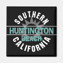 Sydliga Kalifornien - Huntington Beach Kylskåpmagneter