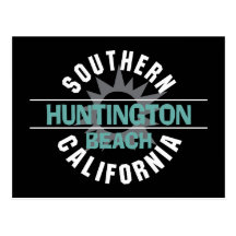 Sydliga Kalifornien - Huntington Beach Vykort