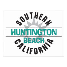 Sydliga Kalifornien - Huntington Beach Vykort