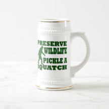 Syltdjurlivknipa en squatch kaffe mugg