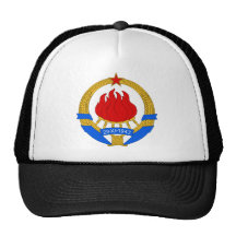 Symbnol för vapensköldJugoslavien officiell herald Baseball Hat