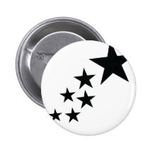 symbol för sju svart stjärnor pins