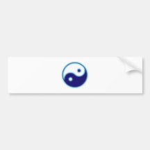Symbol Yin Yang Auto Aufkleber