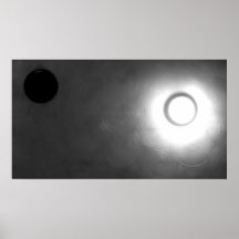 Syntetmaterialförmörkelse Affisch