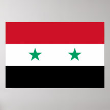 Syriansk flagga affischer
